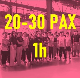 3.-PACK ESPECIAL GRUPS ( 20-30 PAX) Flipp elàstics i Flipp xarxes ( 1 hora activitat)